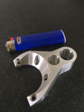 精密機器部品加工アルミ08