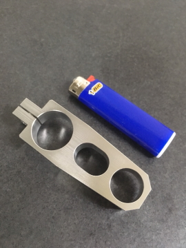 精密機器部品加工アルミ14
