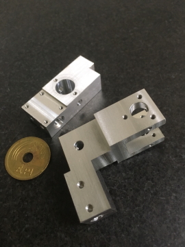精密機器部品加工アルミ17
